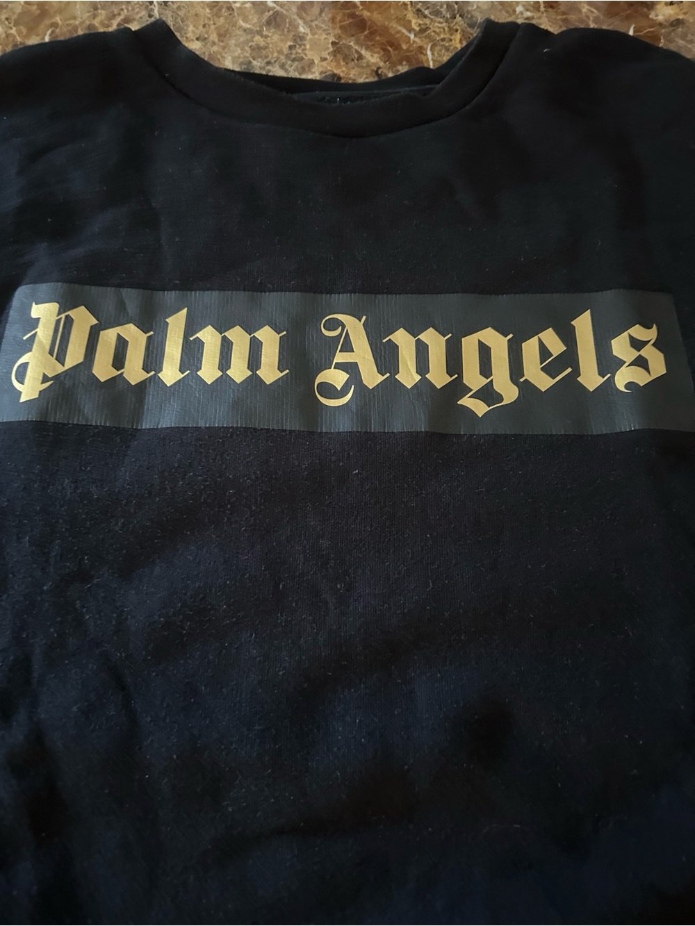 Palm Angels classic gothic logo sweatshirt - Picture 7 of 8